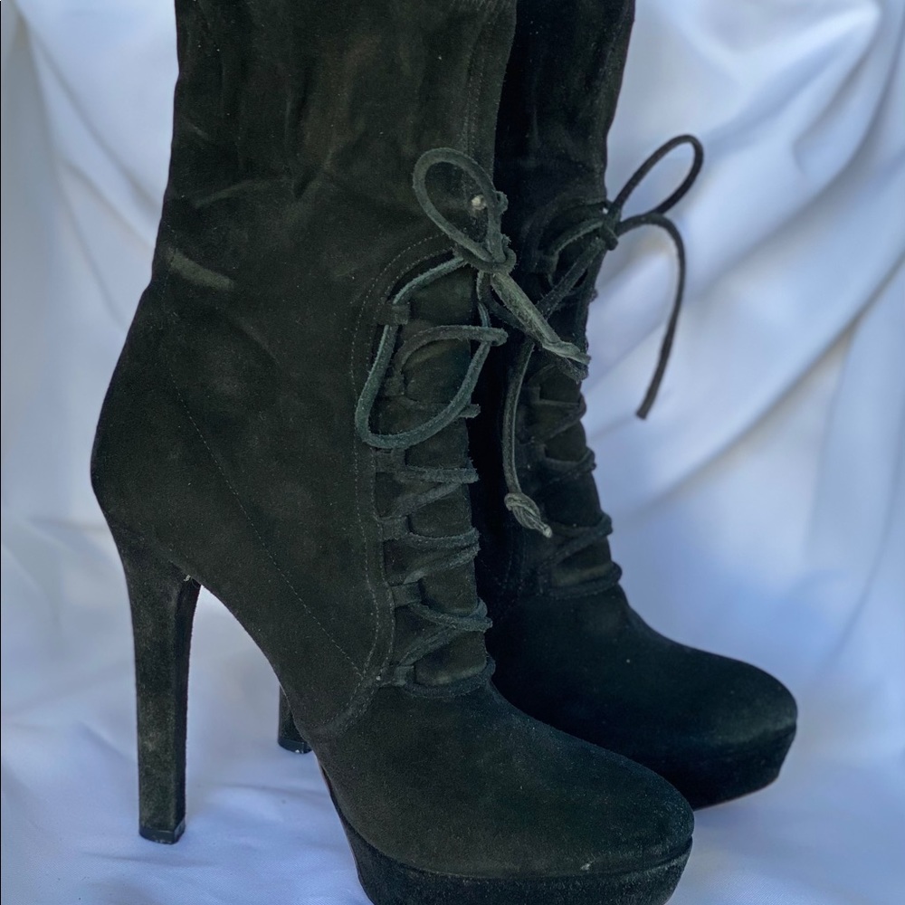 Strap up boots